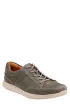 Men's Clarks 'unstructured - Lomac' Leather Sneaker M - Grey