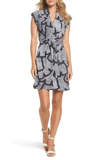 Women's French Connection Print Remi Dress - Blue