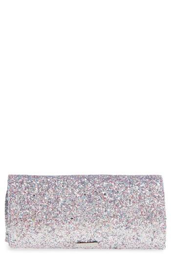 Skinny Dip Treasure Glitter Cosmetics Roll Bag, Size - No Color