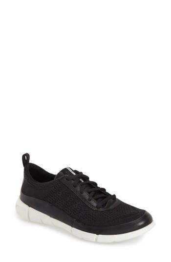 Women's Ecco 'intrinsic' Sneaker -10.5us / 41eu - Black
