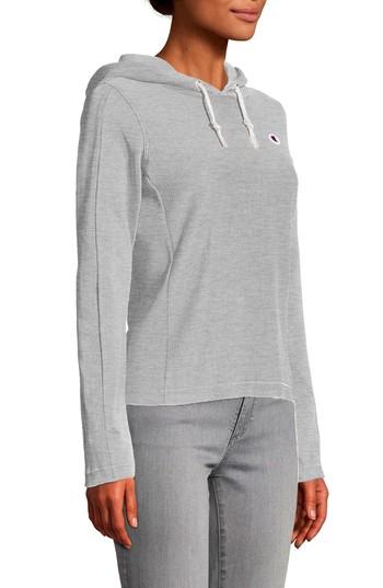 Women's Champion Recycled Terry Hoodie - Grey