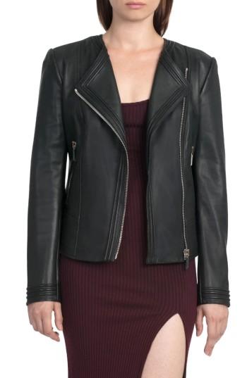 Women's Bagatelle Pintucked Moto Jacket