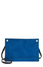 Rag & Bone Compass Colorblock Leather Crossbody Bag - Blue