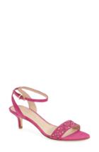 Women's Pelle Moda 'otis' Ankle Strap Sandal .5 M - Purple