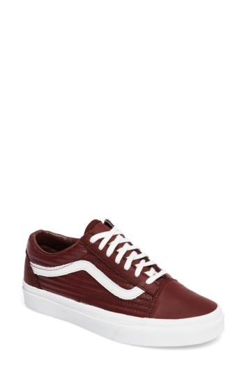 Women's Vans Old Skool Sneaker .5 M - Brown