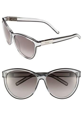 Chloe 'ivy' 59mm Sunglasses Smoke
