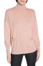 Women's Kate Spade New York Haya Pocket Turtleneck Sweater - Pink