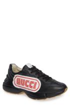 Men's Gucci Rhyton Sneaker Us / 6uk - Black