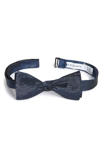 Men's Calibrate Microdot Silk Blend Bow Tie