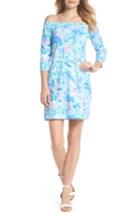 Women's Lilly Pulitzer Laurana Off The Shoulder Shift Dress