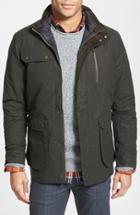 Men's Rodd & Gunn 'harper' Water Resistant 3-in-1 Waxed Canvas Jacket - Green