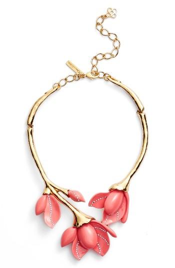 Women's Oscar De La Renta Magnolia Necklace