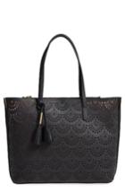 Louise Et Cie Elay Perforated Leather Tote -