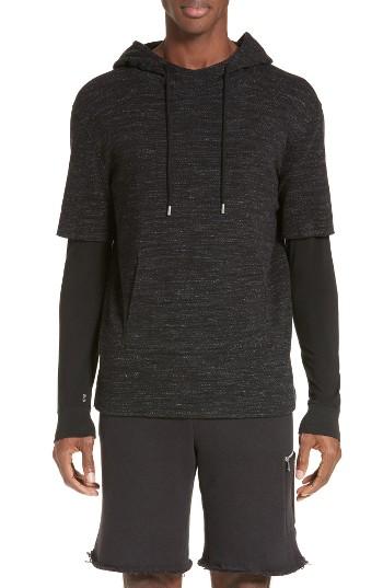 Men's Atm Anthony Thomas Melillo Mixed Media Hoodie