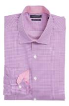 Men's Tailorbyrd Trim Fit Non-iron Dress Shirt - 32/33 - Pink