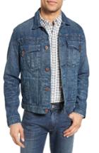 Men's Billy Reid Clayton Distressed Selvedge Denim Jacket