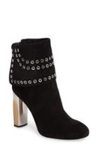 Women's Alexander Mcqueen Grommet Mid Bootie .5us / 39.5eu - Black