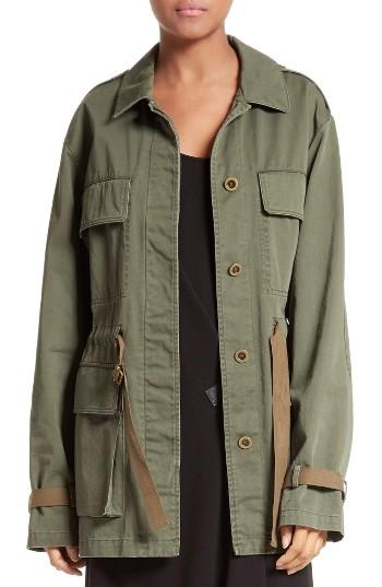 Women's Theory Thornwood Washed Chino Jacket