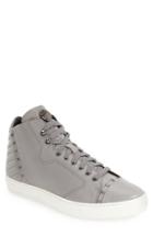 Men's Versace Collection Leather High Top Sneaker