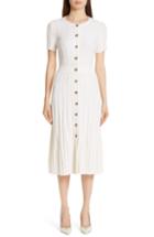 Women's Altuzarra Knit Button Front Dress - Ivory
