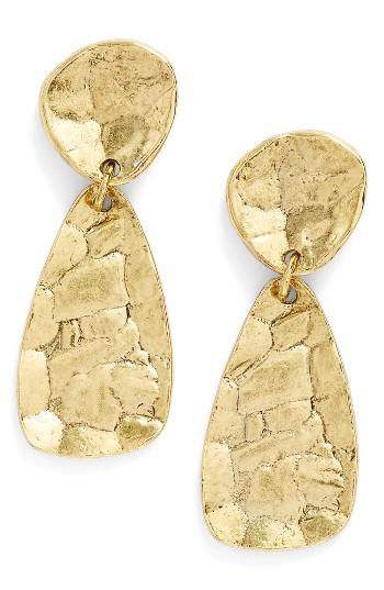 Women's Karine Sultan Athena Oval Drop Earrings