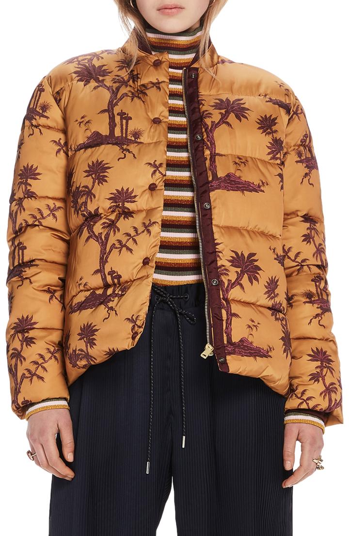 Women's Scotch & Soda Print Insulated Jacket