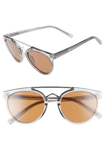 Women's Bonnie Clyde Rose 53mm Retro Sunglasses -