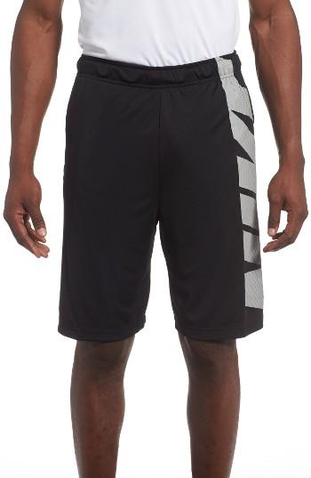 Men's Nike Dri-fit Training Shorts, Size - Black