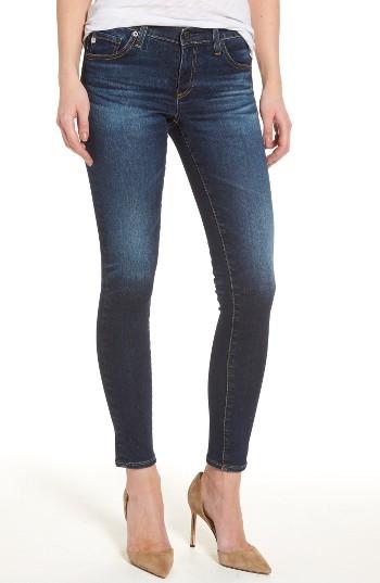 Women's Ag The Legging Ankle Super Skinny Jeans - Blue