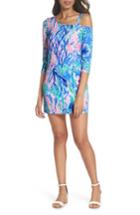Women's Lilly Pulitzer One-shoulder Minidress - Blue