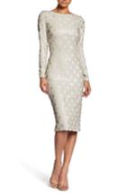 Women's Dress The Population Emery Sequin Sheath Dress - White