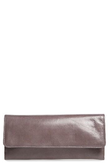 Women's Hobo 'sadie' Leather Wallet - Brown