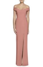 Women's Dessy Collection Off The Shoulder Crossback Gown - Pink