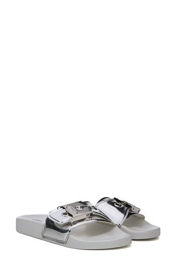Women's Dr. Scholl's Original Pool Slide Sandal M - Metallic