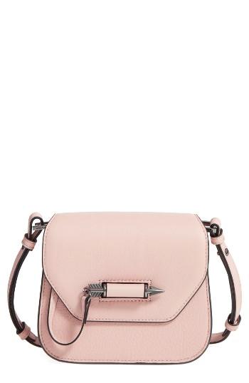Mackage Mini Novacki Leather Crossbody Bag - Pink