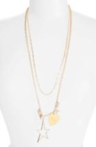 Women's Rebecca Minkoff Guitar Pick Charm Necklace