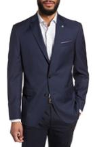 Men's Ted Baker London Trevi Trim Fit Wool Blazer L - Blue