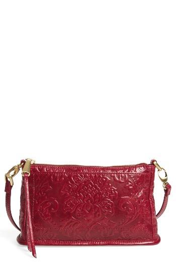 Hobo 'small Cadence' Leather Crossbody Bag - Red
