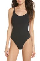 Women's Static Pacific One-piece Swimsuit - Black