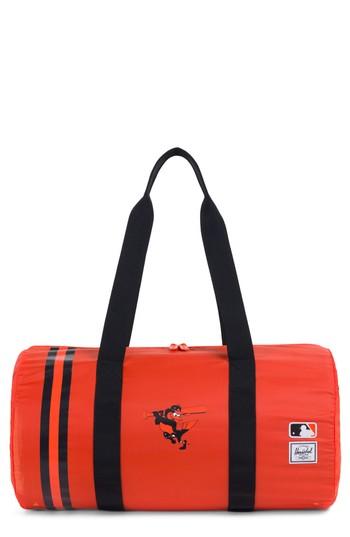 Men's Herschel Supply Co. Packable - Mlb American League Duffel Bag - Orange