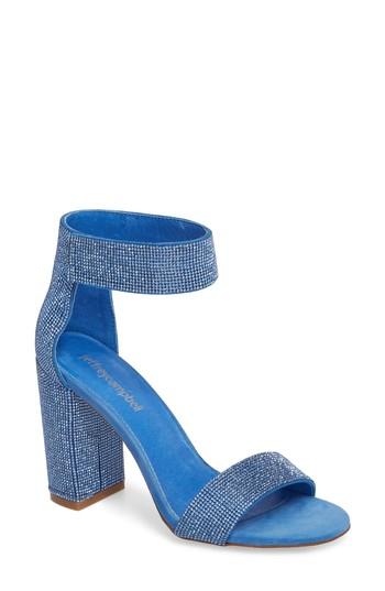 Women's Jeffrey Campbell Lindsay Sandal M - Blue
