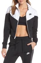 Women's Nike Nsw Heritage Track Jacket - Black