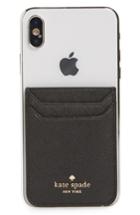 Kate Spade New York Phone Triple Sticker Pocket - Black