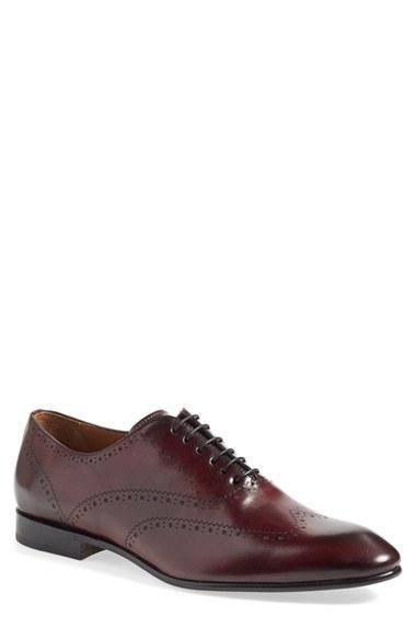 Men's Bruno Magli 'vittorio' Wingtip M - Red