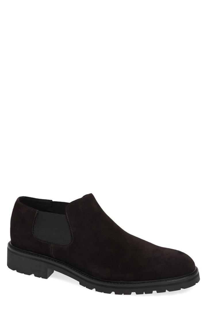 Men's Calvin Klein Udell Short Chelsea Boot .5 M - Brown