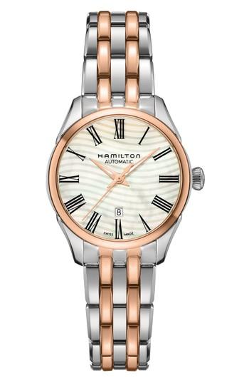 Women's Hamiton Jazzmaster Automatic Bracelet Watch, 30mm