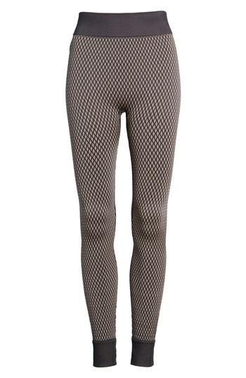 Women's Ivy Park Fishnet Seamless Leggings - Black