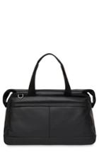 Men's Knomo Barbican Milton Leather Duffel - Black