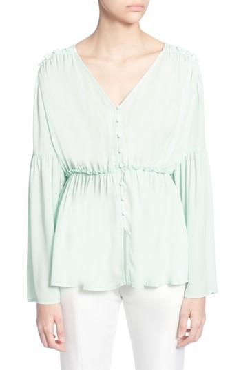 Women's Catherine Catherine Malandrino Florrie Blouse - Green
