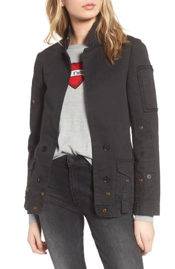 Women's Zadig & Voltaire Vladimir Grunge Jacket - Black